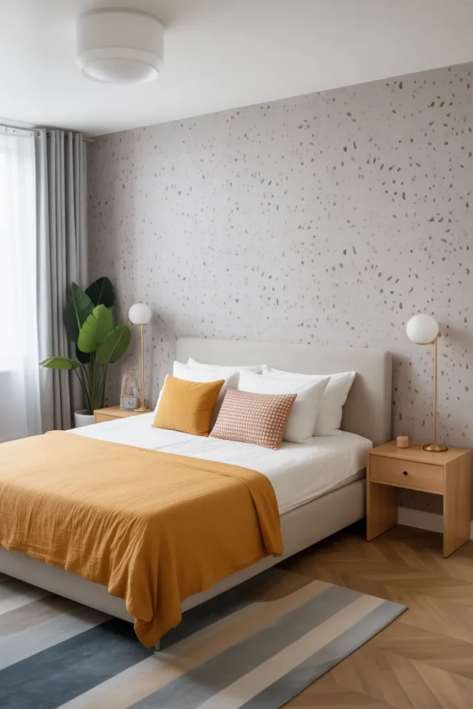 peel and stick wallpaper bedroom