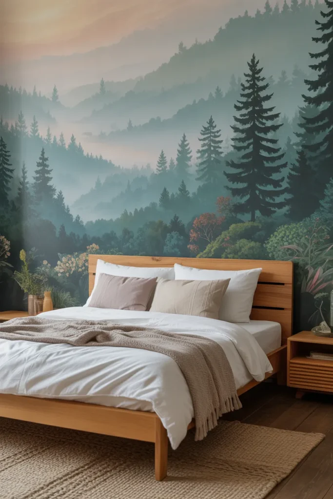 peel and stick wallpaper bedroom