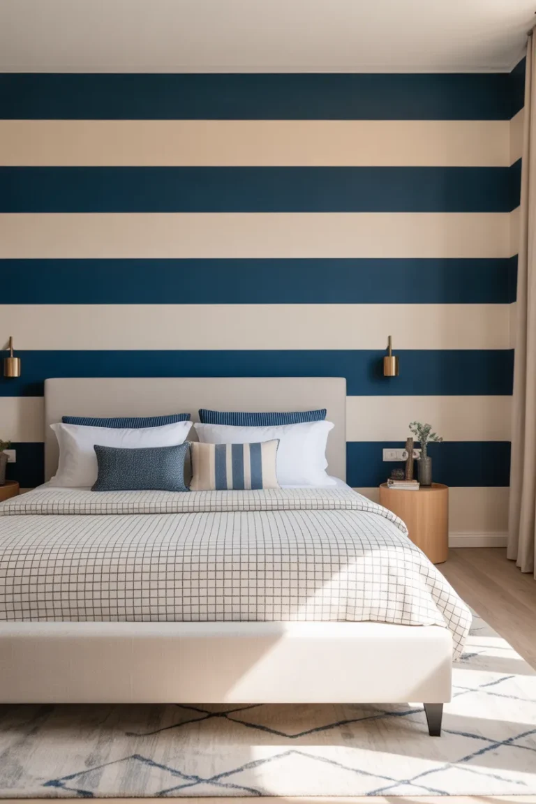 16 Striped Wallpaper Bedroom Ideas That Will Transform Your Space