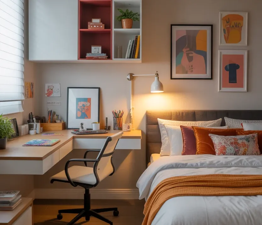 19 Study Room with Bed Ideas to Maximize Small Spaces