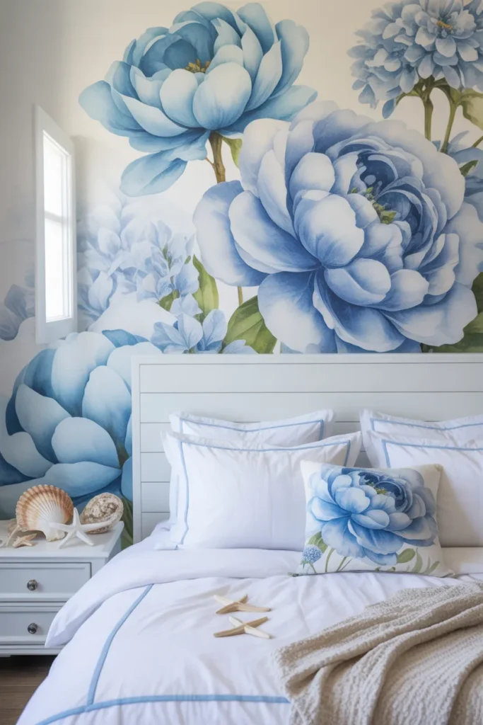 blue wallpaper bedroom ideas
