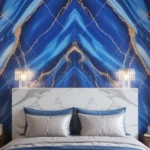 blue wallpaper bedroom ideas
