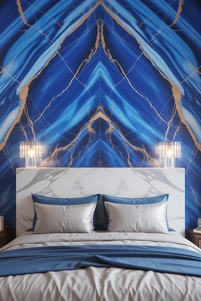 18 Blue Wallpaper Bedroom Ideas That Will Make Your Room Feel Like a Serene Oasis 😍✨