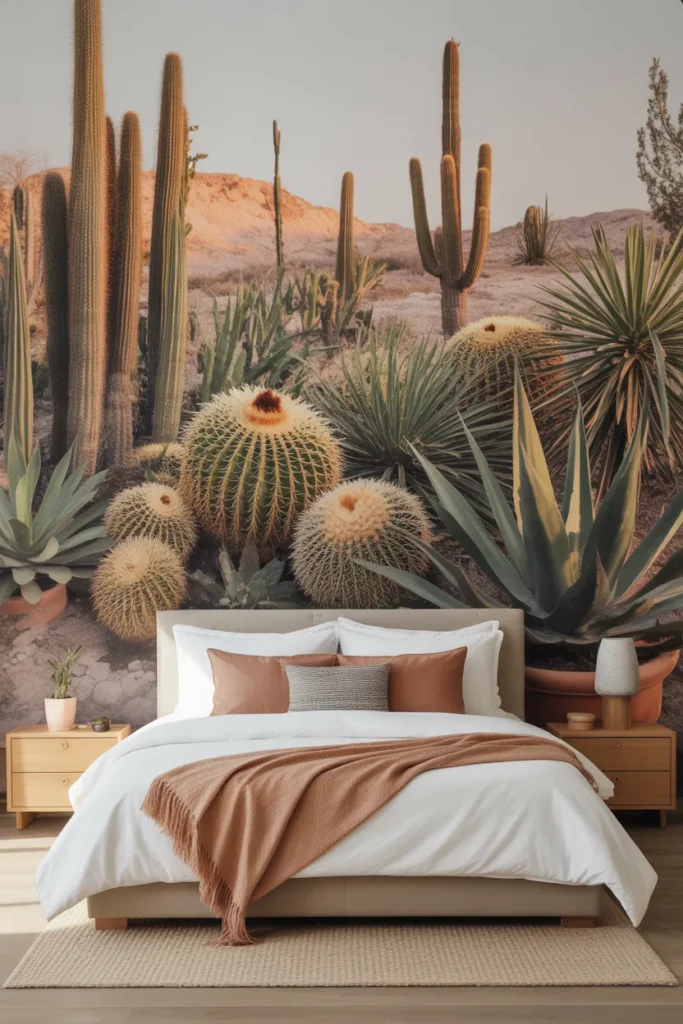 boho bedroom wallpaper