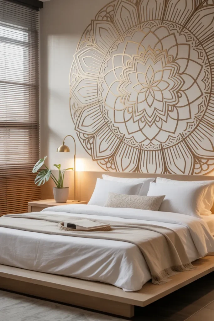 boho bedroom wallpaper