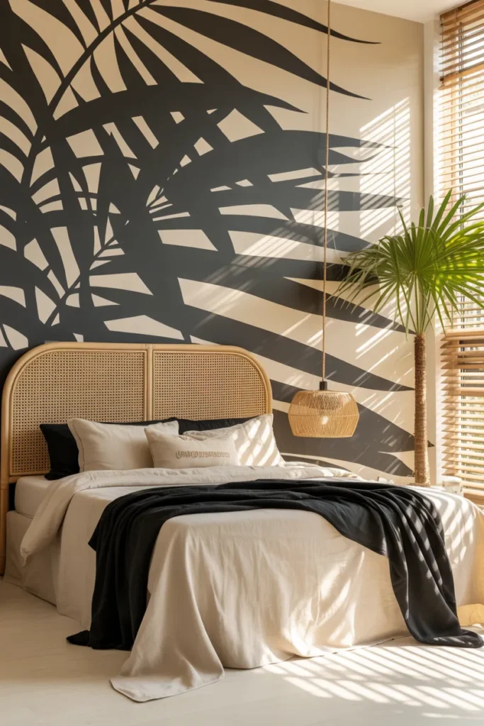 boho bedroom wallpaper