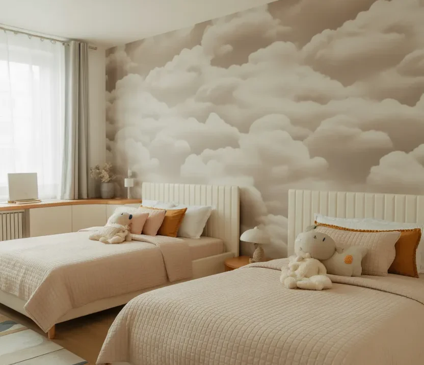 20 Cloud Wallpaper Bedroom Ideas for a Dreamy, Calm Space