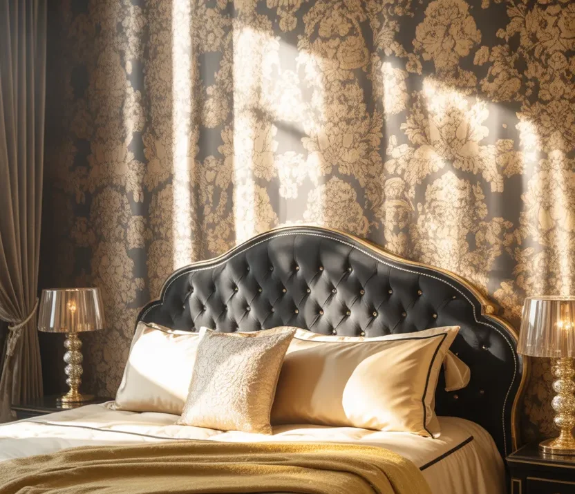 19 Gold Wallpaper Bedroom Ideas That Will Make Your Room Feel Like Pure Luxury 😍✨