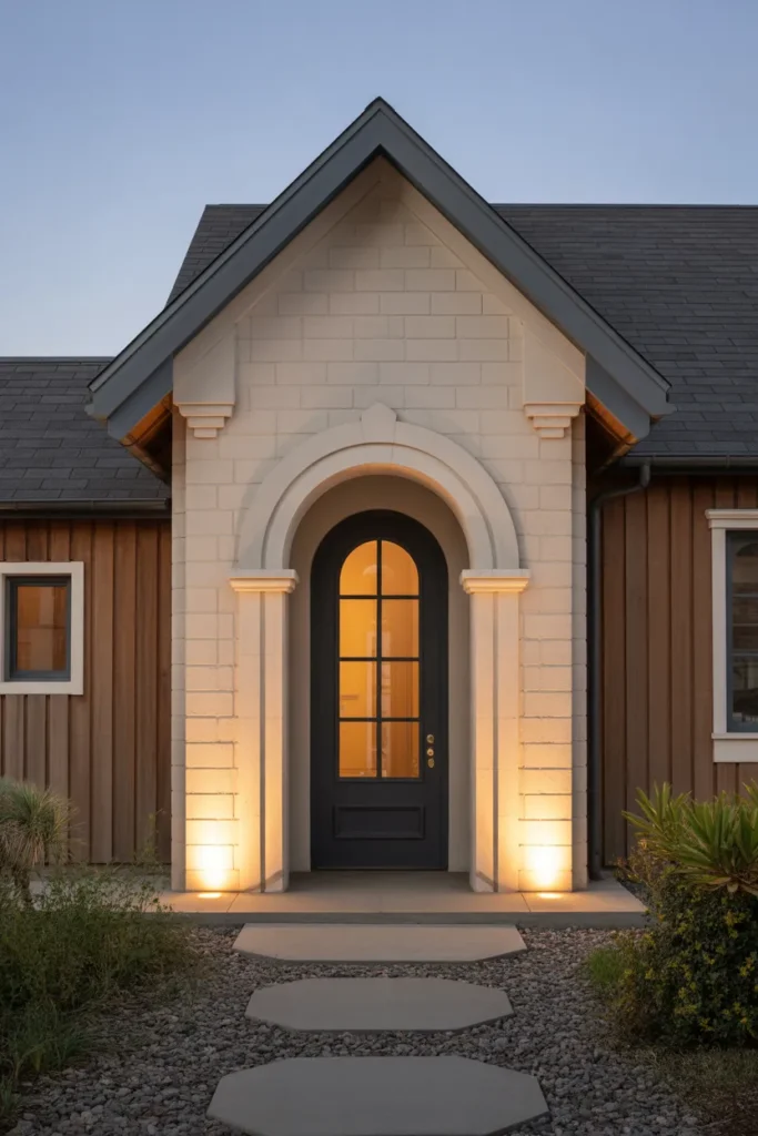 main door arch design entrance