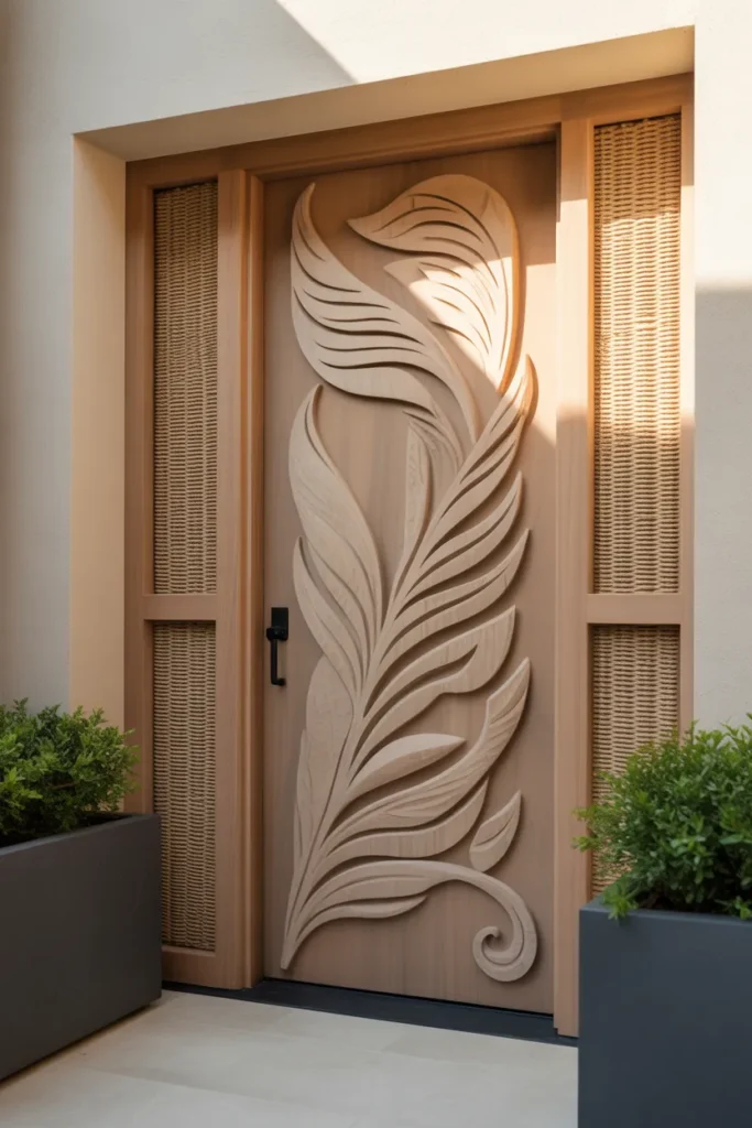 main door carving design entrance