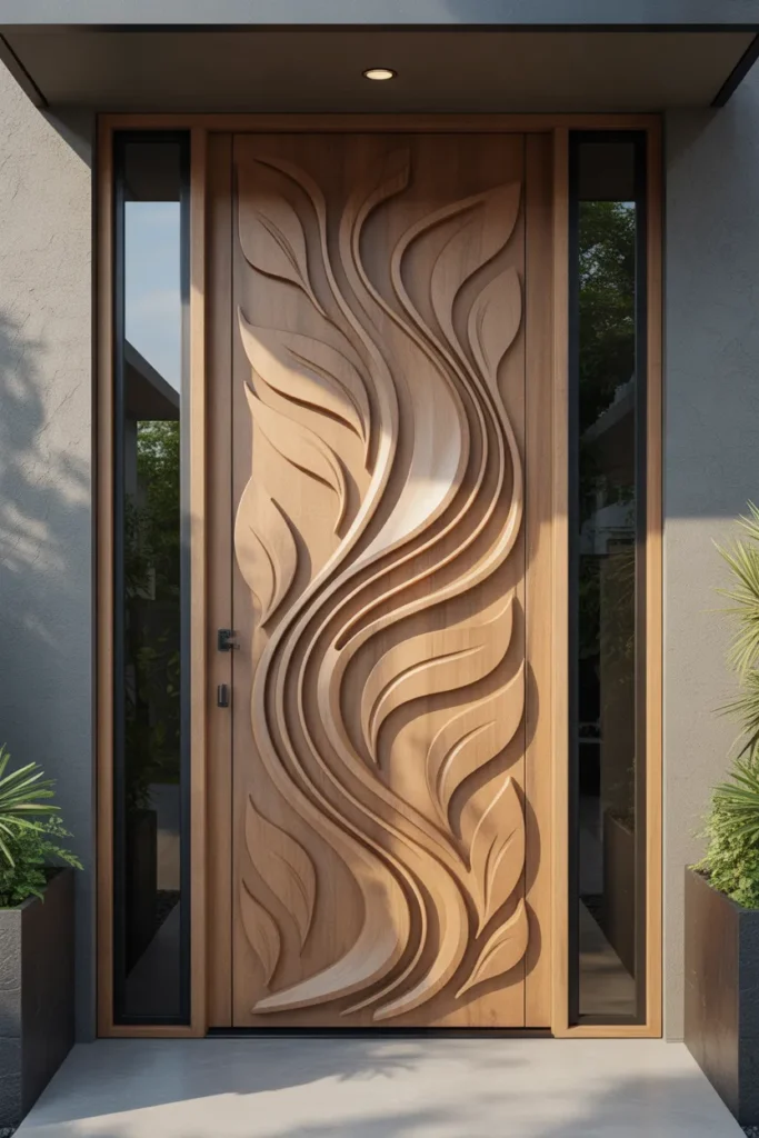 main door carving design entrance