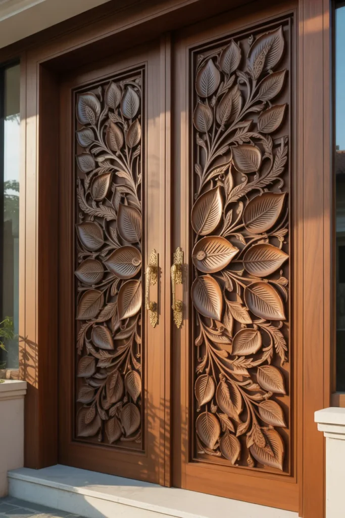 main door carving design entrance
