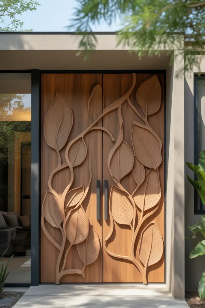 main door carving design entrance
