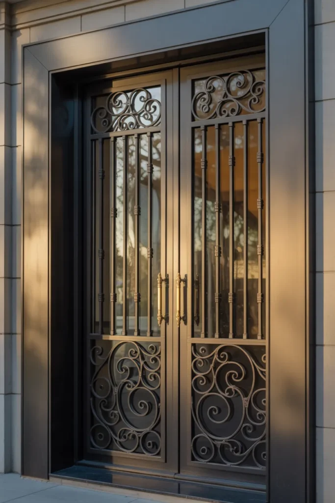 main door design entrance iron