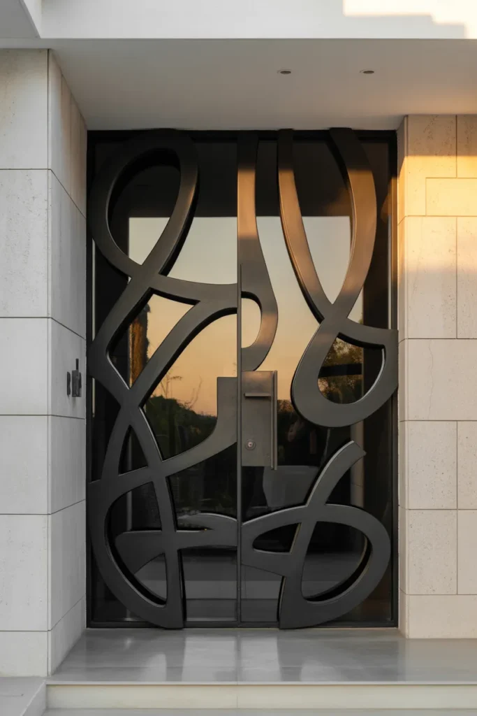 main door design entrance iron