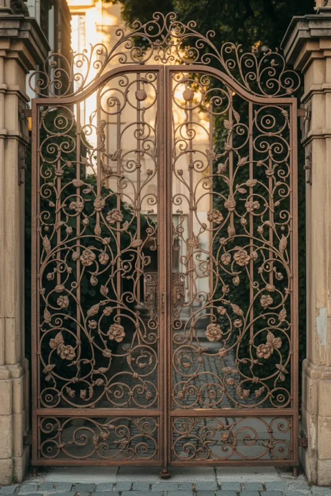 main door design entrance iron