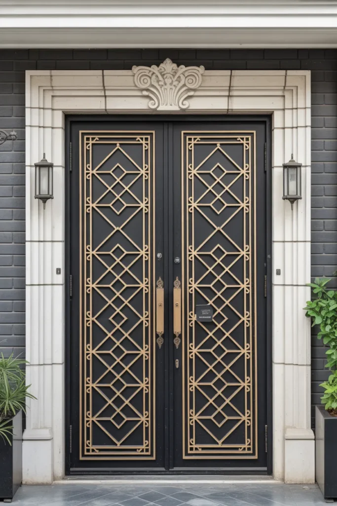 main door design entrance iron