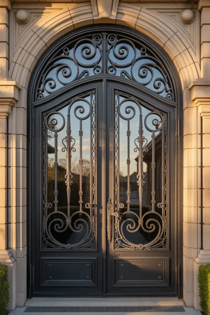 main door design entrance iron