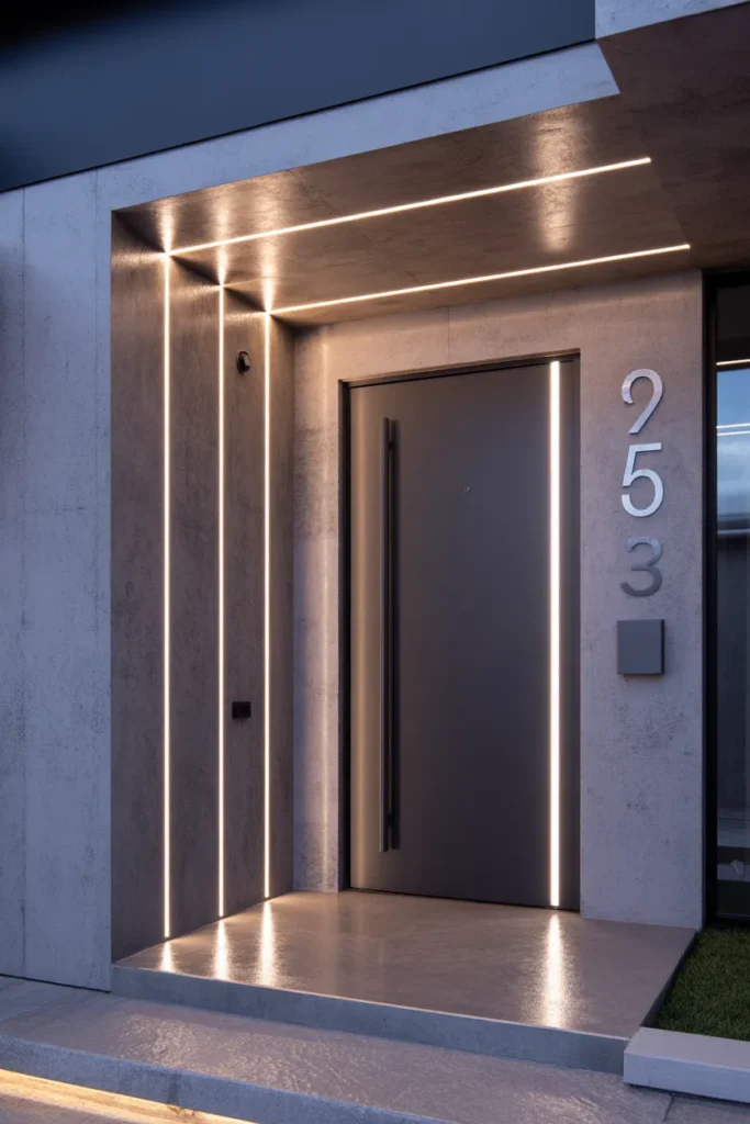 main door wall design