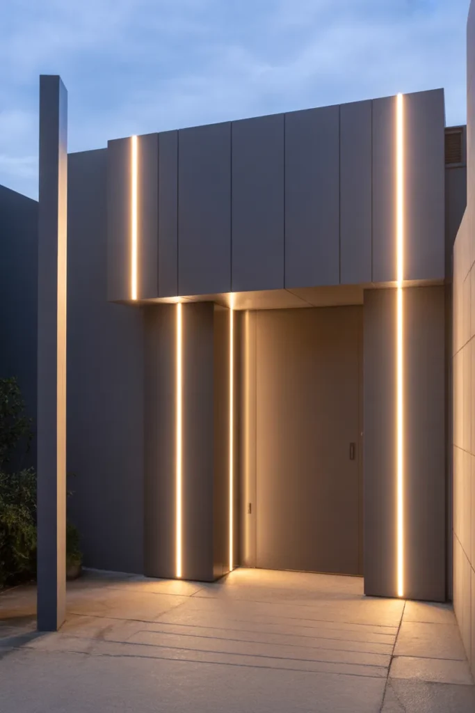 main door wall design