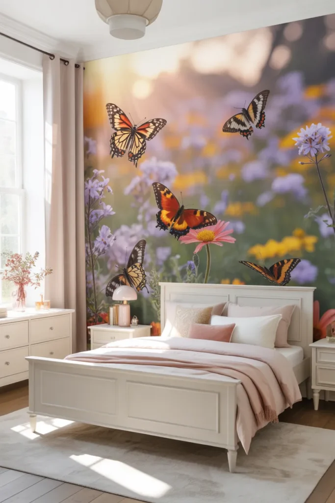 mural wallpaper bedroom