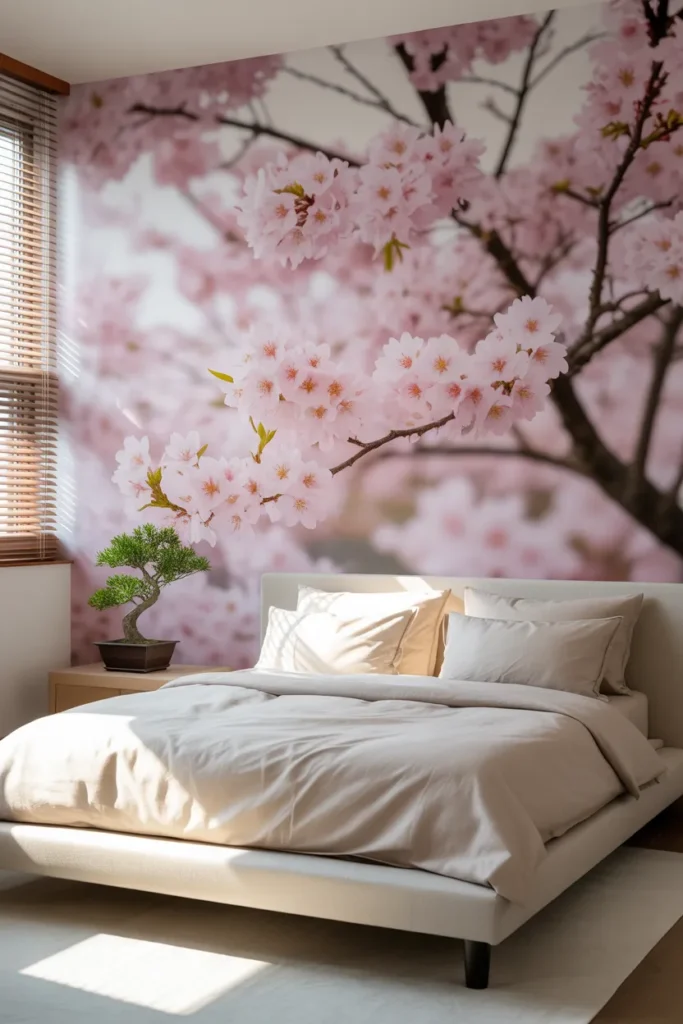 mural wallpaper bedroom