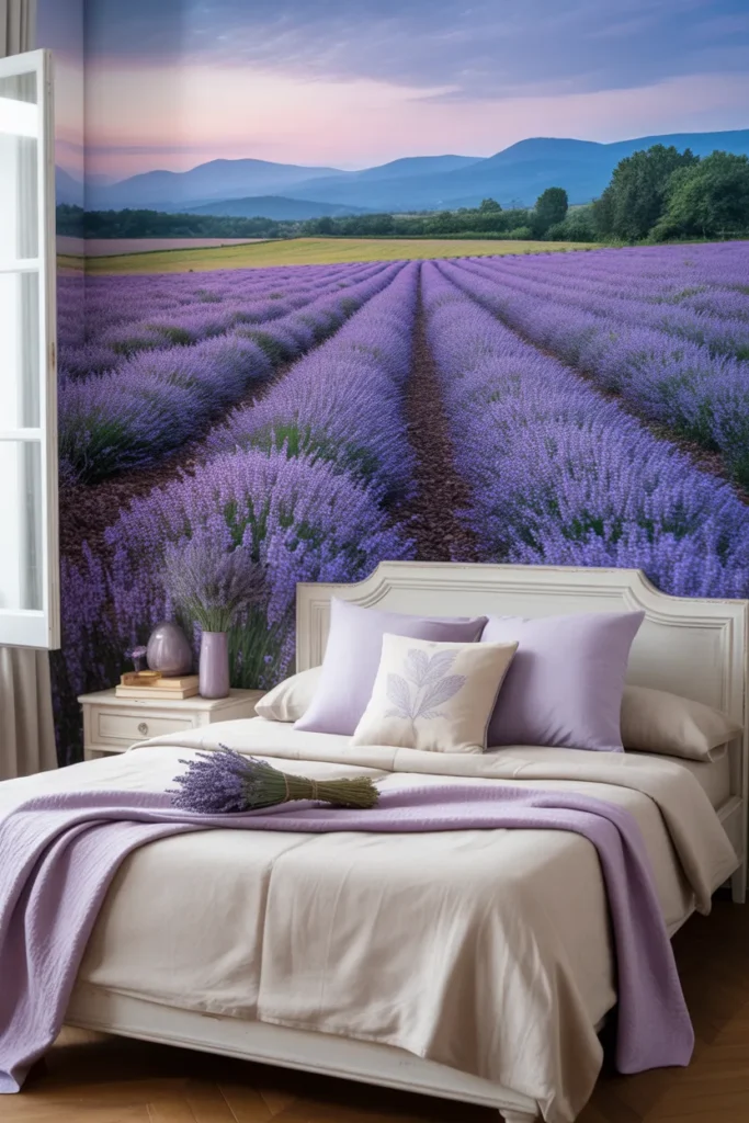 mural wallpaper bedroom