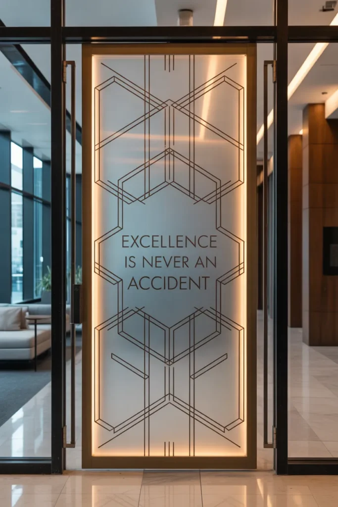 office main door design