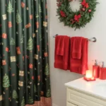 bathroom christmas decor ideas