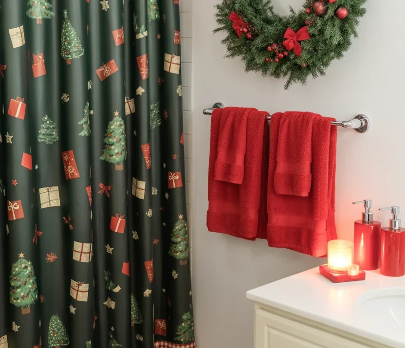 15 Bathroom Christmas Decor Ideas