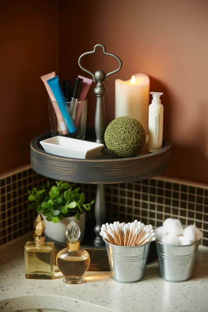 bathroom counter decor ideas
