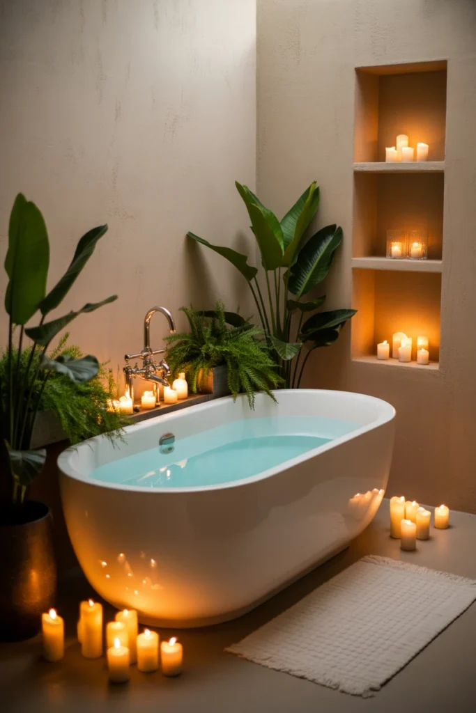 bathroom spa decor ideas