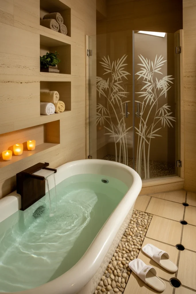 bathroom spa decor ideas