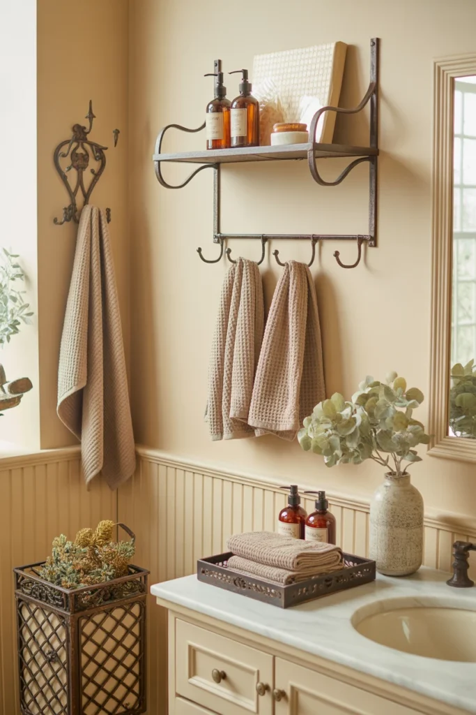 bathroom towel decor ideas
