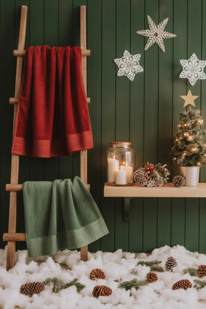 bathroom towel decor ideas