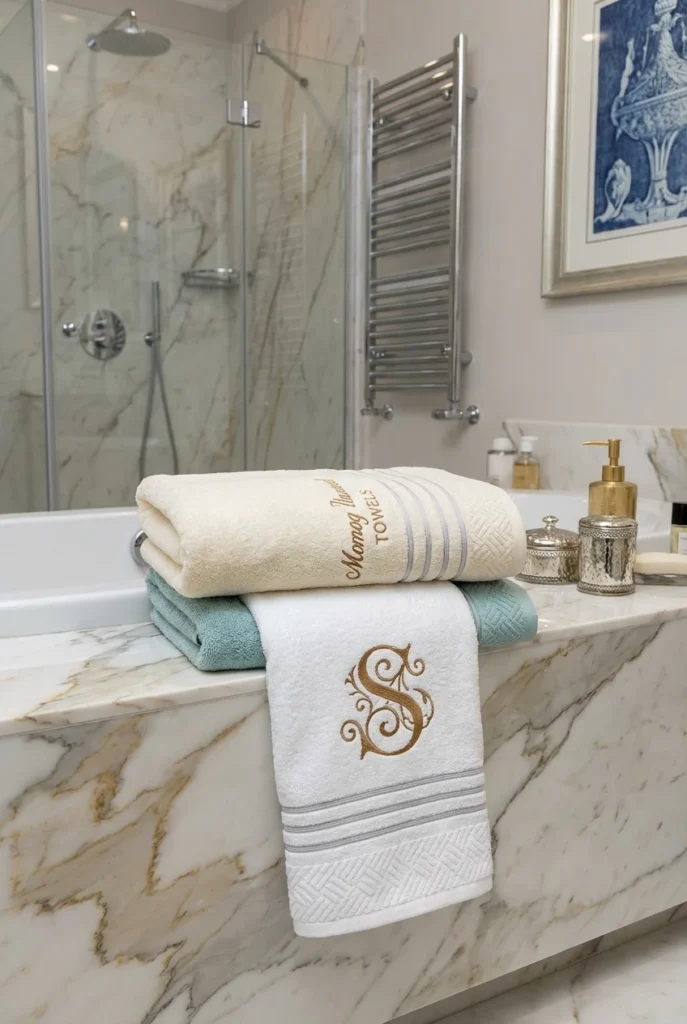 bathroom towel decor ideas