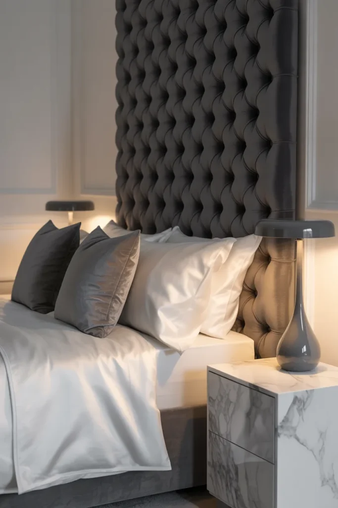 bedroom ideas white and grey