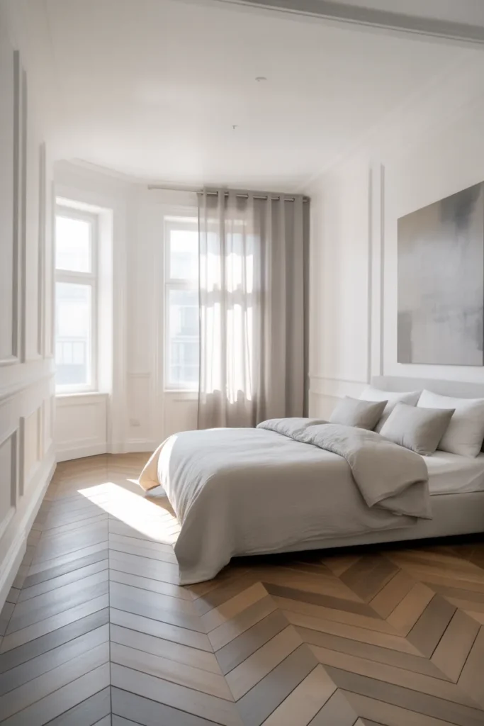 bedroom ideas white and grey