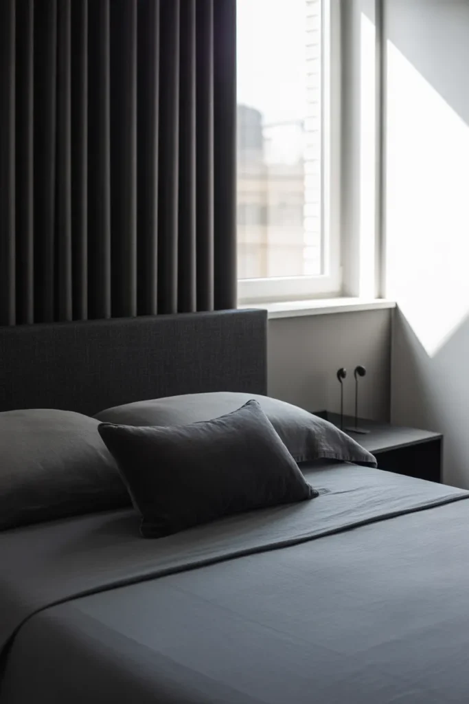 black and grey bedroom ideas