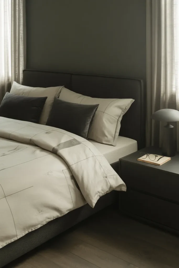 black white and grey bedroom ideas