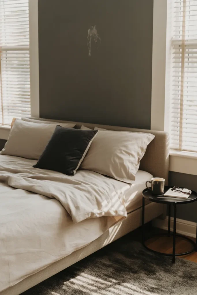 black white and grey bedroom ideas