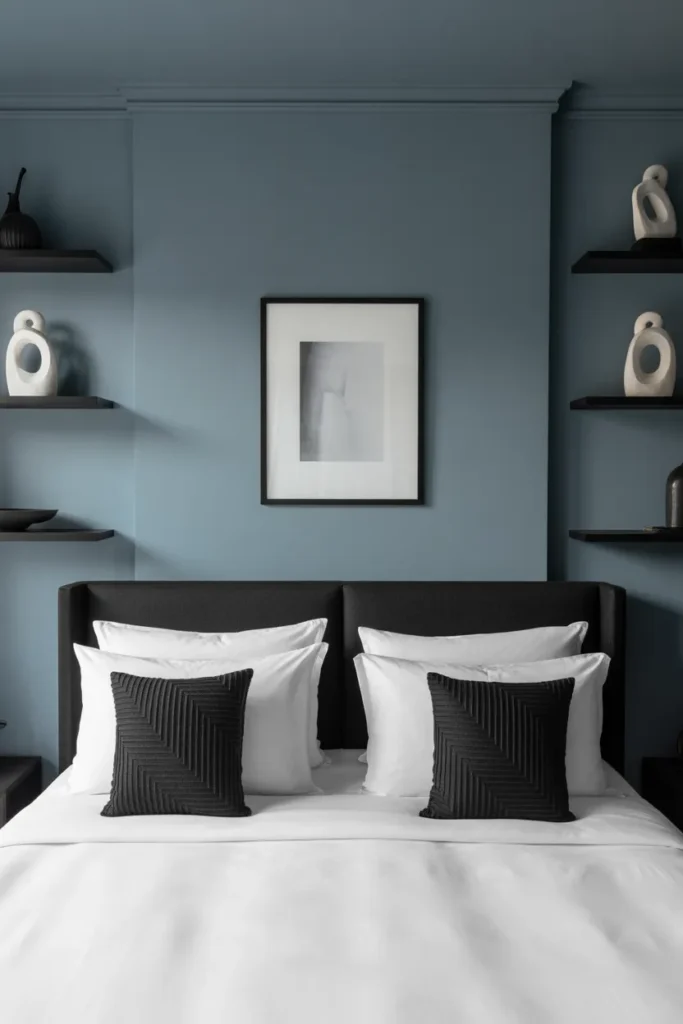 black white and grey bedroom ideas