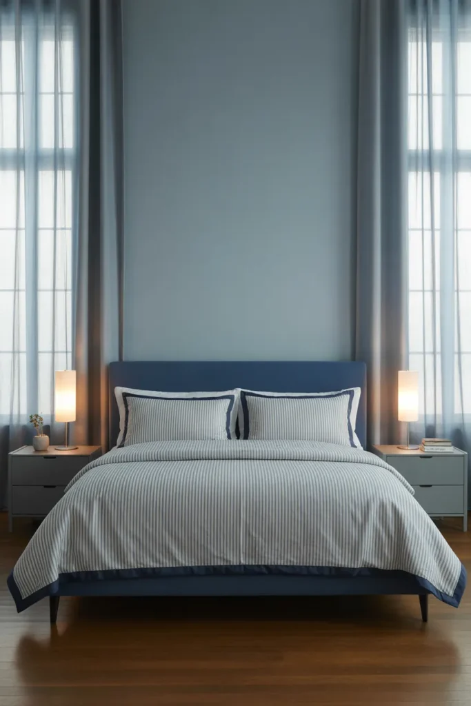 blue grey bedroom ideas