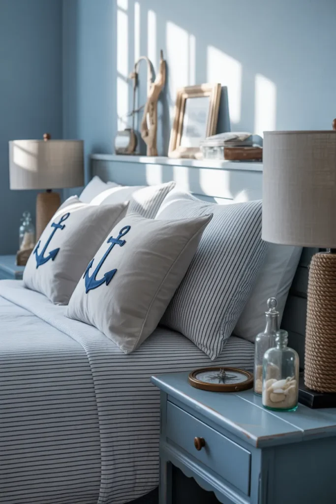 blue grey bedroom ideas