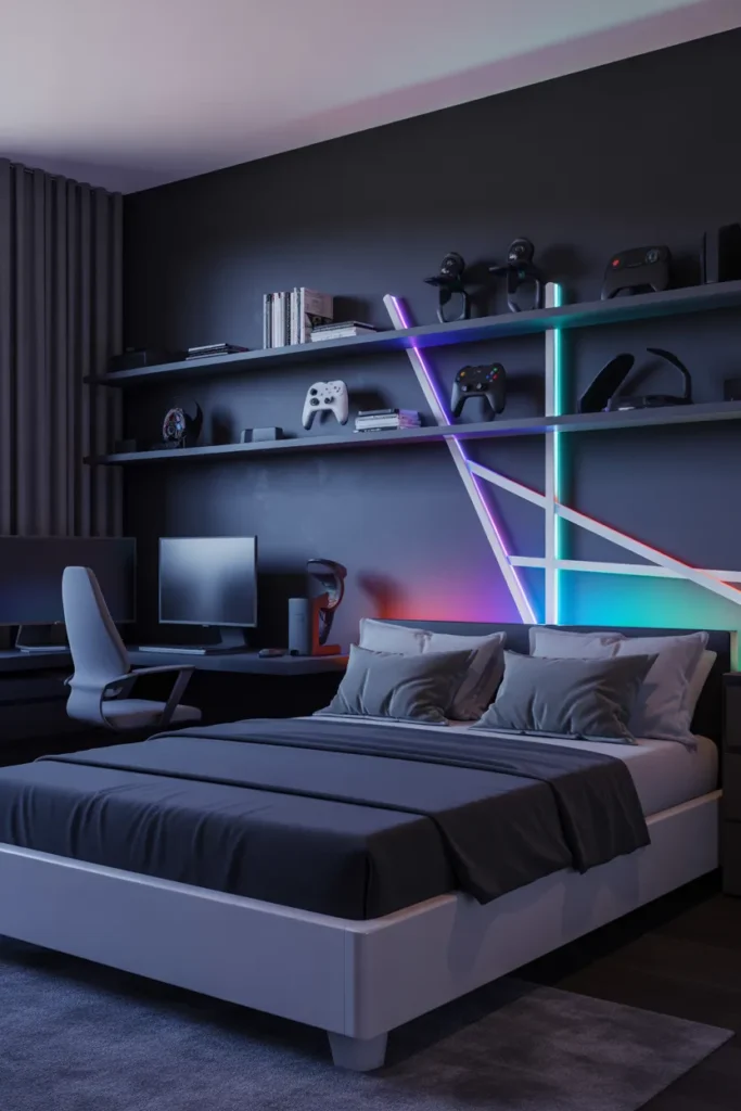 boys grey bedroom ideas