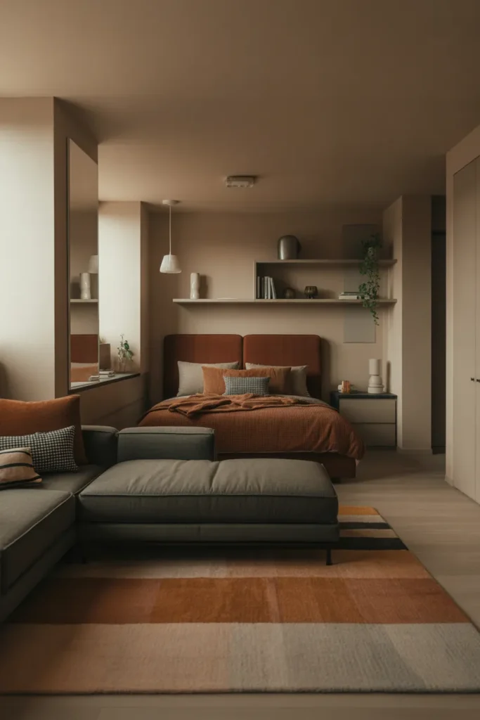 brown and grey bedroom ideas