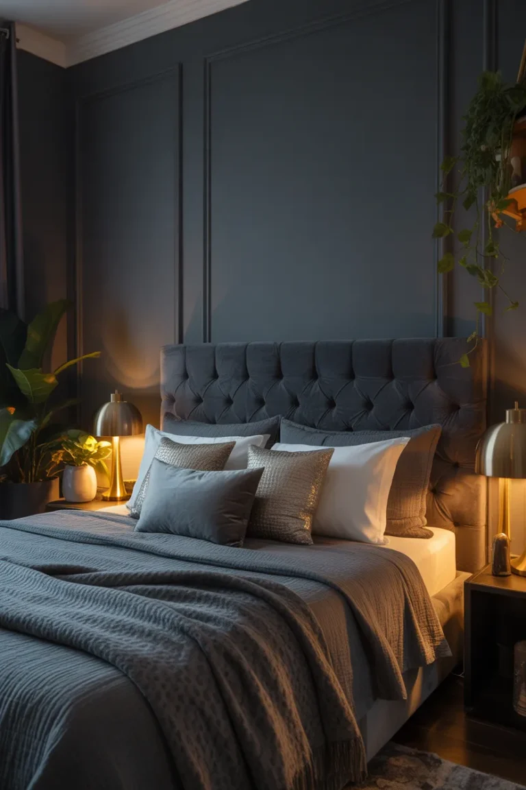 16 Charcoal Grey Bedroom Ideas