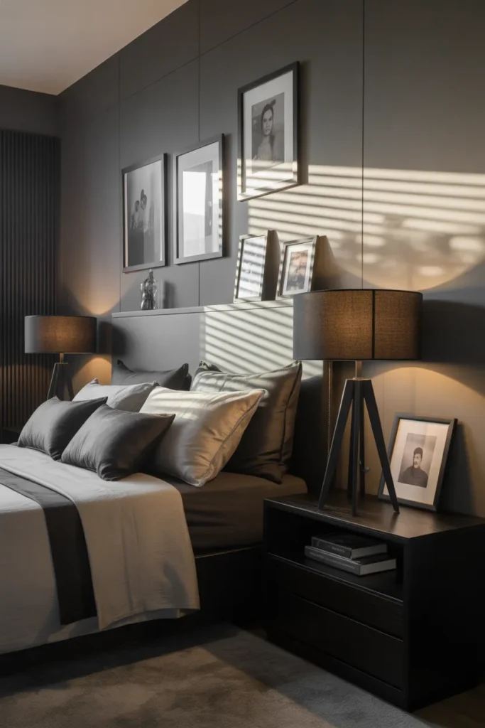 charcoal grey bedroom ideas