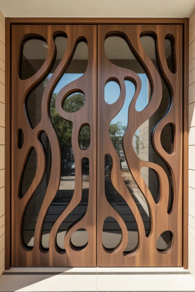 cnc main door design