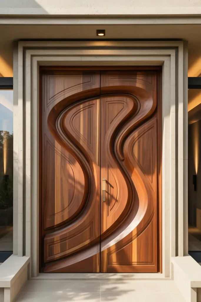 cnc main door design